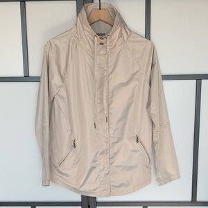 Lilla P Lightweight beige anorak jacket. Size Small